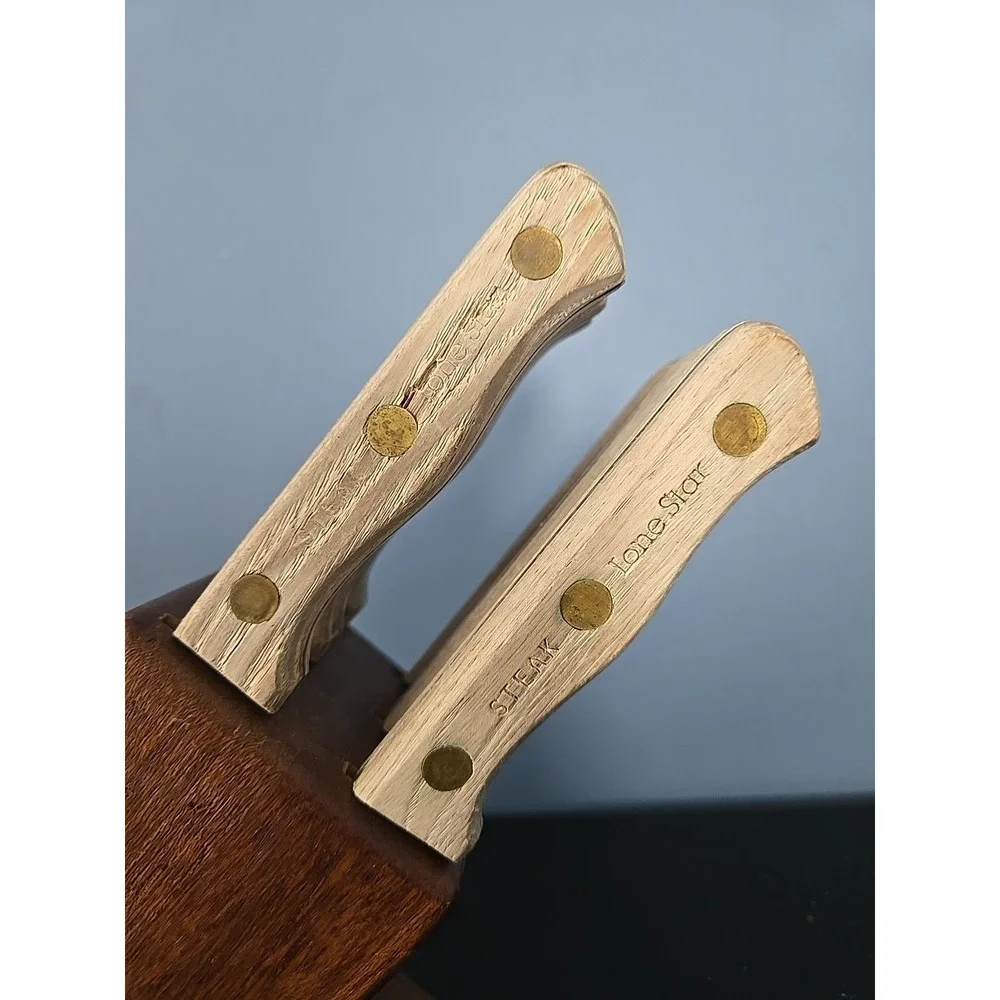 Lone Star wooden knife